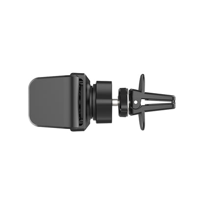 Lenyes CR144 360° Dönebilen Havalandırma Tasarım Araç Telefon Tutucu Siyah