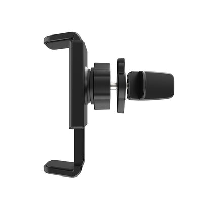 Lenyes CR144 360° Dönebilen Havalandırma Tasarım Araç Telefon Tutucu Siyah
