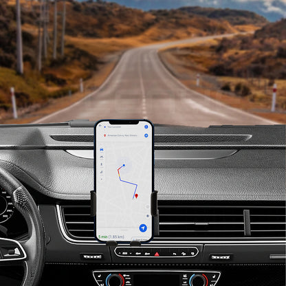 Lenyes CR161 360 Dönebilen Havalandırma Tasarım Araç Telefon Tutucu Siyah