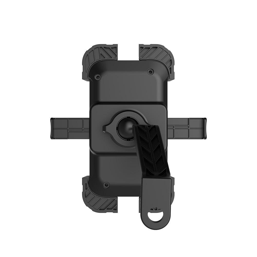 Lenyes CR165 Sarsıntı Önleyici 360° Derece Dönebilen Ayarlanabilir Motosiklet ve Bisiklet Telefon Tutucu Siyah