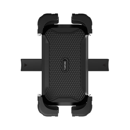 Lenyes CR165 Sarsıntı Önleyici 360° Derece Dönebilen Ayarlanabilir Motosiklet ve Bisiklet Telefon Tutucu Siyah