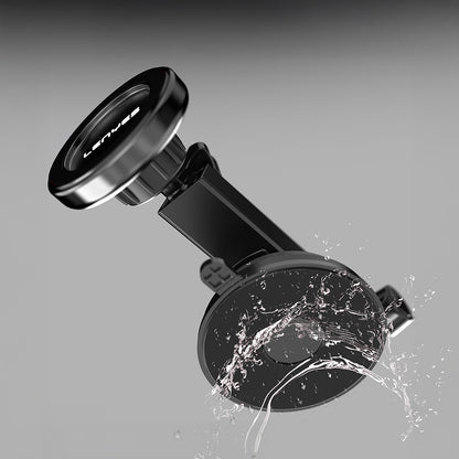 Lenyes CR184 360 Derece Dönebilen Teleskopik Vantuzlu Araç Telefon Tutucu Siyah