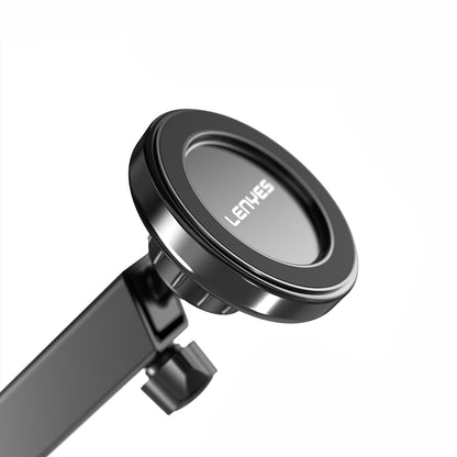 Lenyes CR184 360 Derece Dönebilen Teleskopik Vantuzlu Araç Telefon Tutucu Siyah