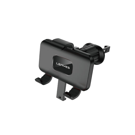 Lenyes CR196 360° Dönebilen Havalandırma Tasarım Araç Telefon Tutucu Siyah