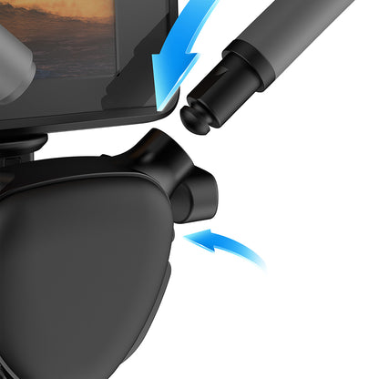 Lenyes CR197 Eller Serbest Magnetik Boyun Askılı Telefon Tutucu Siyah