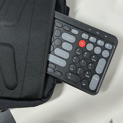 Lenyes LB505 Su Geçirmez Gizlenebilir Omuz Askılı Sırt Çantası Siyah