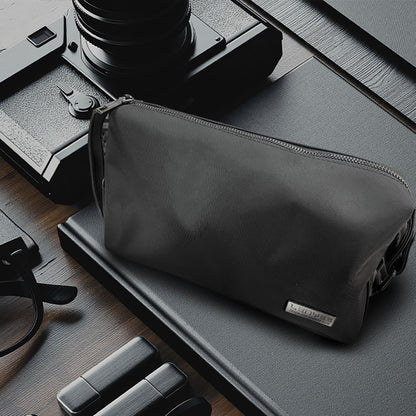 Lenyes LB521 Martin Serisi Su Geçirmez Aşınmaya ve Çizilmeye Dayanıklı Aksesuar Çantası Siyah