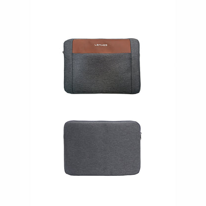 Lenyes LB542 Rambler Serisi Su Geçirmez Polyester Kumaş 13-14 inç Laptop Çantası Gri