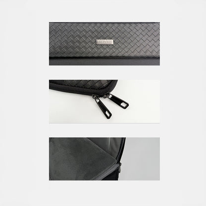 Lenyes LB555 Voyagers Serisi 1200D Su Geçirmez 13-14 inç Laptop Çantası Siyah