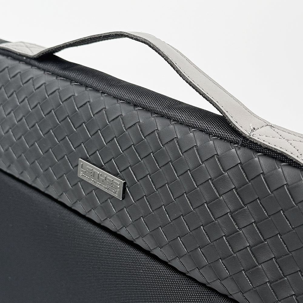 Lenyes LB556 Voyagers Serisi 1200D Su Geçirmez 15-16 inç Laptop Çantası Siyah