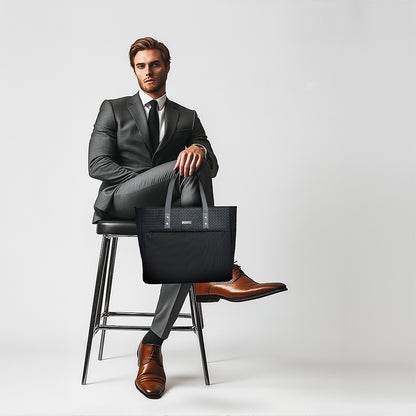 Lenyes LB557 Voyagers Serisi 1200D Su Geçirmez Seyahat Çantası Siyah