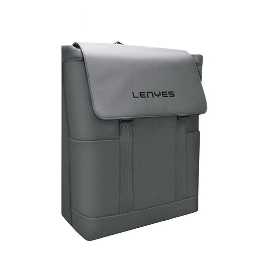 Lenyes LB566 Dreamer Backpack Serisi Su Geçirmez Deri Tasarımlı Omuz Askılı Sırt Çantası