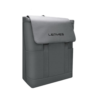 Lenyes LB566 Dreamer Backpack Serisi Su Geçirmez Deri Tasarımlı Omuz Askılı Sırt Çantası
