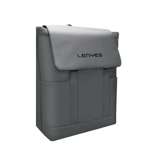 Lenyes LB567 Dreamer Backpack Plus Serisi Su Geçirmez Deri Tasarımlı Omuz Askılı Sırt Çantası