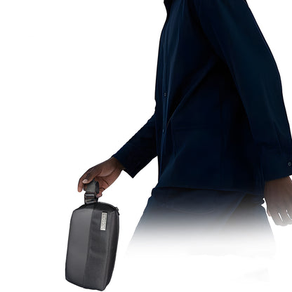 Lenyes LB570 Su Geçirmez Aşınmaya ve Çizilmeye Dayanıklı Aksesuar Çantası 23cm Siyah