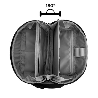 Lenyes LB570 Su Geçirmez Aşınmaya ve Çizilmeye Dayanıklı Aksesuar Çantası 23cm Siyah