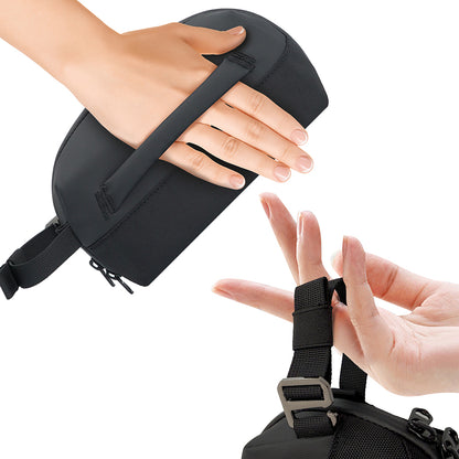 Lenyes LB571 Su Geçirmez Aşınmaya ve Çizilmeye Dayanıklı Aksesuar Çantası 25cm Siyah