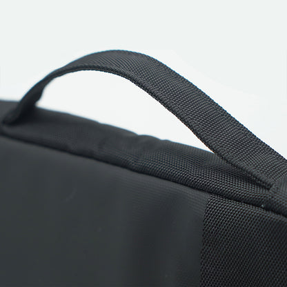 Lenyes LB575 Creator Serisi Darbe Emici Su Geçirmez Polyester Kumaş 13-14 inç Laptop Çantası Siyah