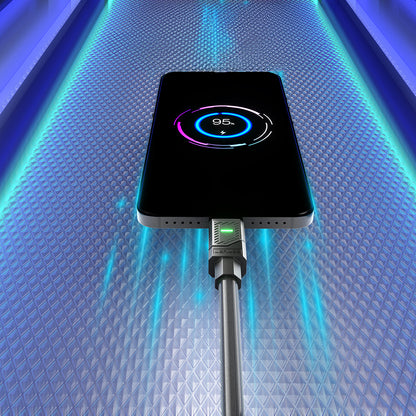 Lenyes LC506 Type-C to Type-C PD 100W Hızlı Şarj Özellikli Data ve Şarj Kablosu 1M Siyah