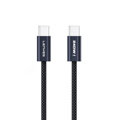 Lenyes LC522 Type-C to Type-C Hızlı Şarj Özellikli Data ve Şarj Kablosu 240W 1.2M