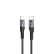 Lenyes LC535 Type-C to Type-C Hızlı Şarj Özellikli Data ve Şarj Kablosu 60W 1M