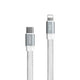 Lenyes LC538 Type-C to Lightning Hızlı Şarj Özellikli 48D Aramid Fiber Örgü Tasarımlı Data ve Şarj Kablosu 27W 1M