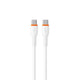 Lenyes LC545 Type-C to Type-C Hızlı Şarj Özellikli Data ve Şarj Kablosu 60W 1M