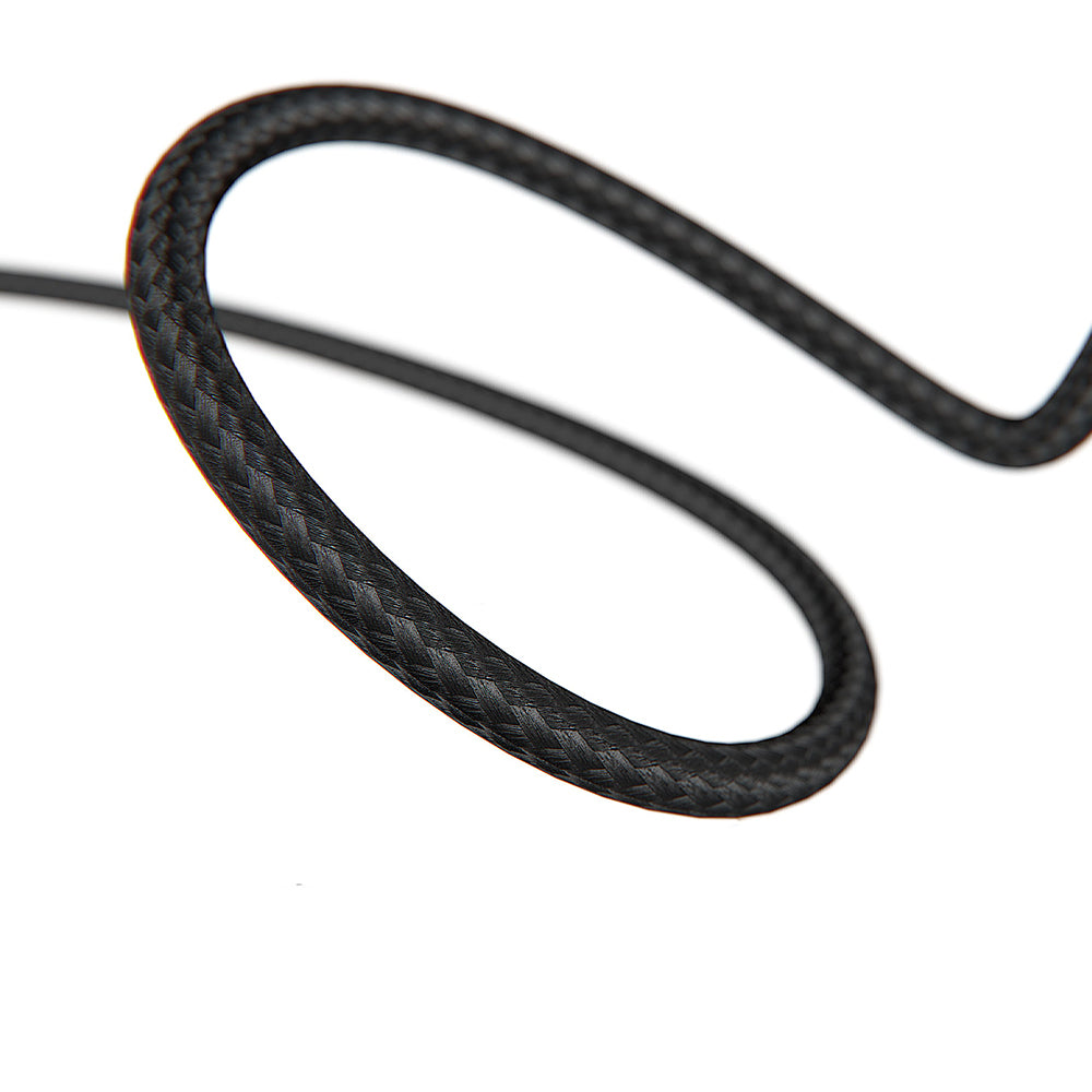 Lenyes LC546 Type-C to Type-C Örgü Tasarımlı Hızlı Şarj Özellikli Data ve Şarj Kablosu 60W 1M Siyah