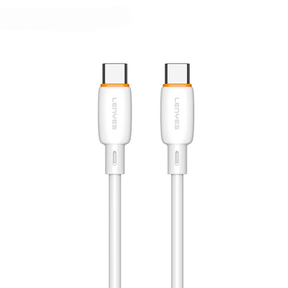 Lenyes LC548-TC-TC Type-C to Type-C Hızlı Şarj Özellikli PD Data ve Şarj Kablosu 60W 1M