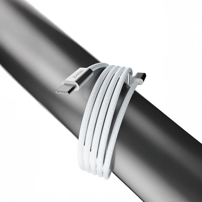 Lenyes LC550 Type-C to Type-C Hızlı Şarj Özellikli Data ve Şarj Kablosu 240W 1M Beyaz