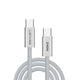 Lenyes LC550 Type-C to Type-C Hızlı Şarj Özellikli Data ve Şarj Kablosu 240W 1M Beyaz