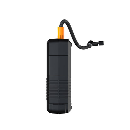 Lenyes LCI201 Oto Araç Lastik Şişirme Pompası Çok Modlu Dijital Ekranlı Araç Hava Kompresörü Siyah