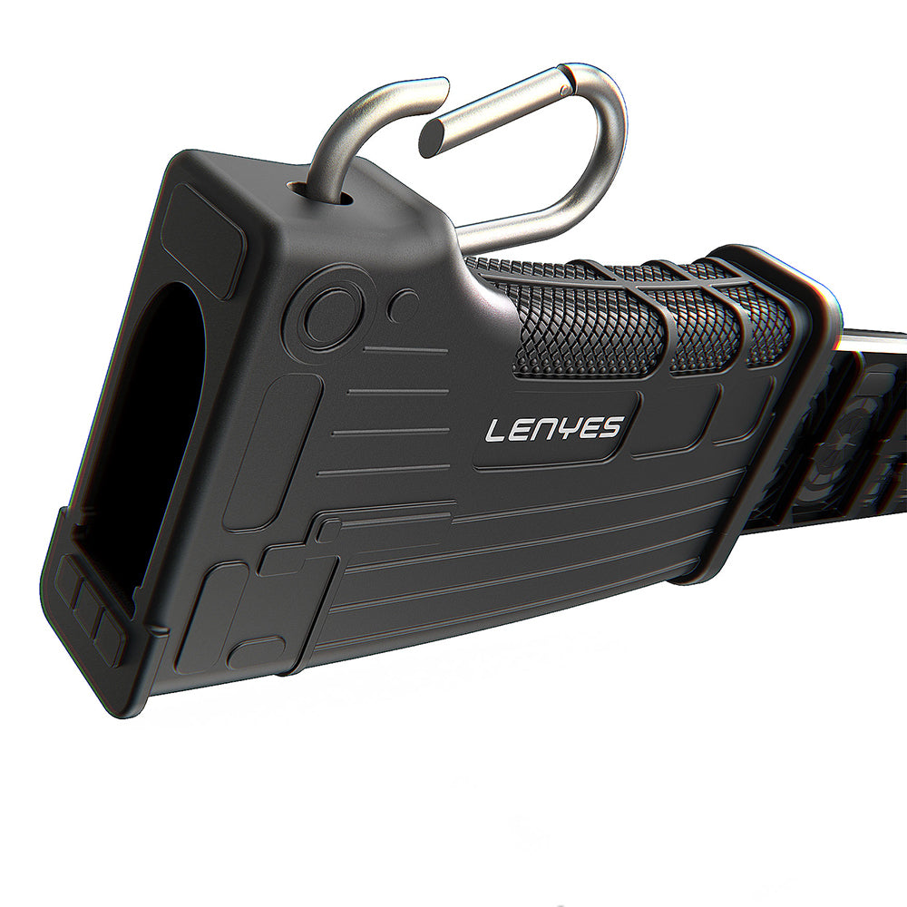 Lenyes LCR03 Type-C Kablolu Su Geçirmez Çoklu Kart Depolama ve Okuyucu Kutusu 10 Gbps Siyah