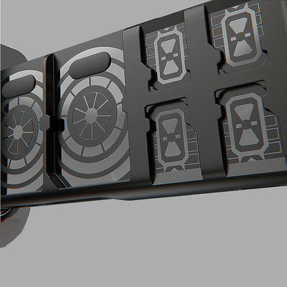 Lenyes LCR03 Type-C Kablolu Su Geçirmez Çoklu Kart Depolama ve Okuyucu Kutusu 10 Gbps Siyah