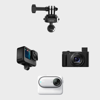 Lenyes LCT103 Bisiklet ve Motosiklet Aksiyon Kamera Tutucu Siyah