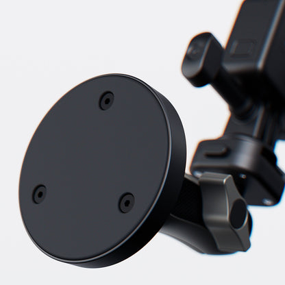 Lenyes LCT105 Teleskopik Vantuzlu Tasarım Aksiyon Kamera Tutucu Siyah