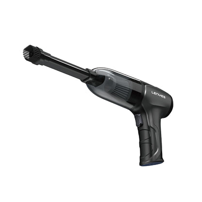 Lenyes LCV201 4in1 Üfleme-Emme-Vakumlama ve Şişirme Özellikli 6 Parça Aparatlı Elektrikli Oto Araç Süpürgesi 5000PA Siyah