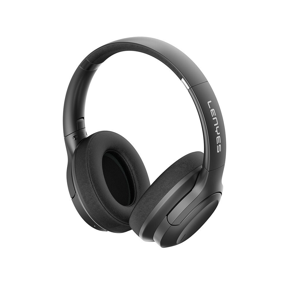 Lenyes LH26 Katlanabilir Tasarımlı ANC Özellikli Kulak Üstü Bluetooth Kulaklık v5.4 Siyah