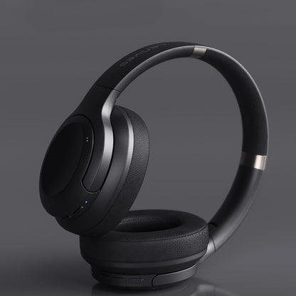 Lenyes LH26 Katlanabilir Tasarımlı ANC Özellikli Kulak Üstü Bluetooth Kulaklık v5.4 Siyah