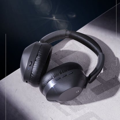 Lenyes LH28 Katlanabilir Tasarımlı ANC Özellikli ENC Teknolojili Kulak Üstü Bluetooth Kulaklık v5.4 Siyah