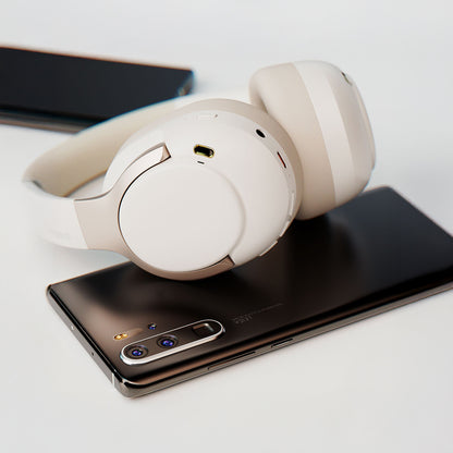 Lenyes LH29 ANC Özellikli TWS Kulak Üstü Bluetooth Kulaklık v5.4 Beyaz