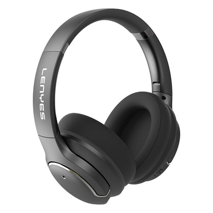 Lenyes LH61 Katlanabilir Tasarımlı TWS Kulak Üstü Bluetooth Kulaklık v5.4 Siyah