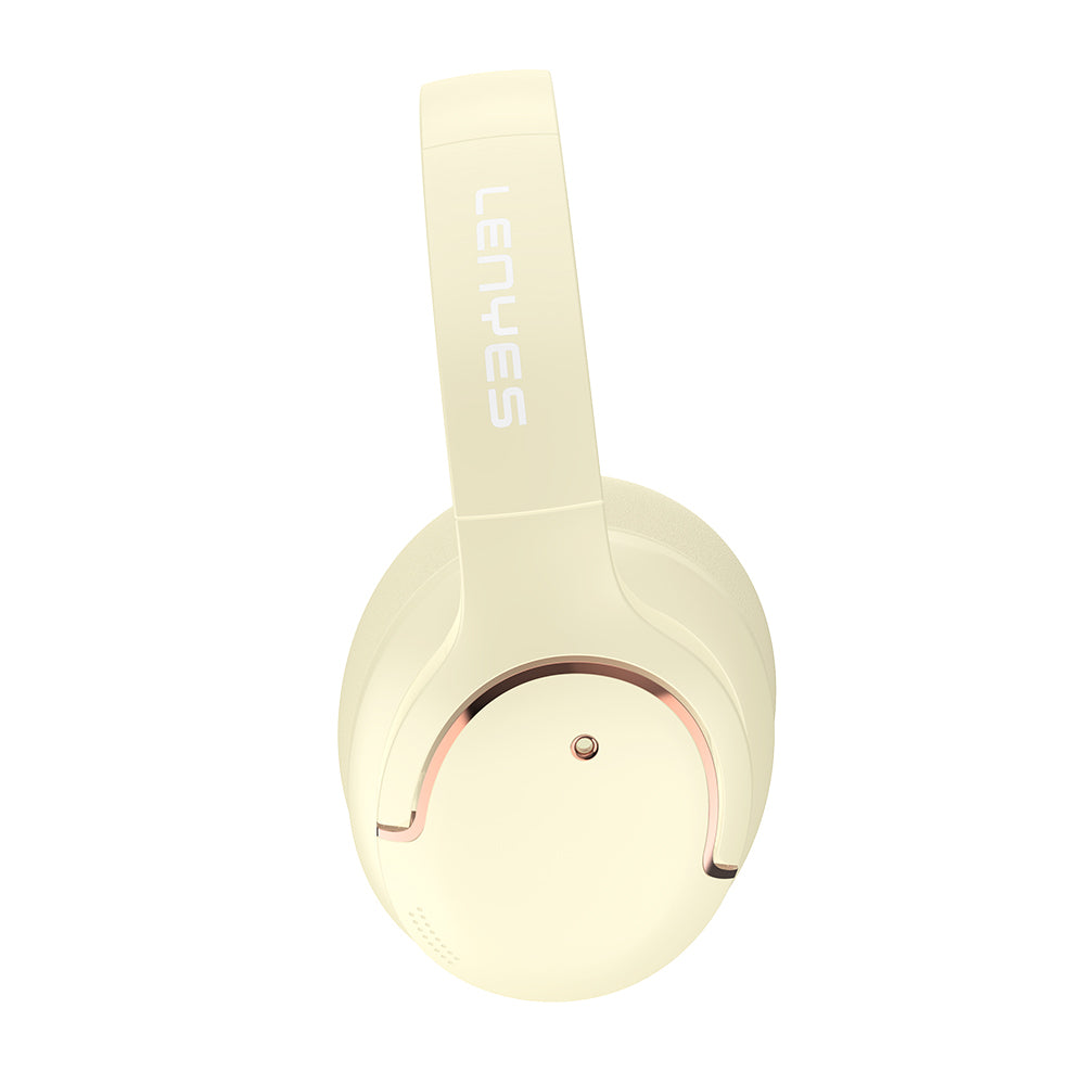 Lenyes LH61 Katlanabilir Tasarımlı TWS Kulak Üstü Bluetooth Kulaklık v5.4 Siyah