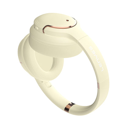 Lenyes LH61 Katlanabilir Tasarımlı TWS Kulak Üstü Bluetooth Kulaklık v5.4 Siyah