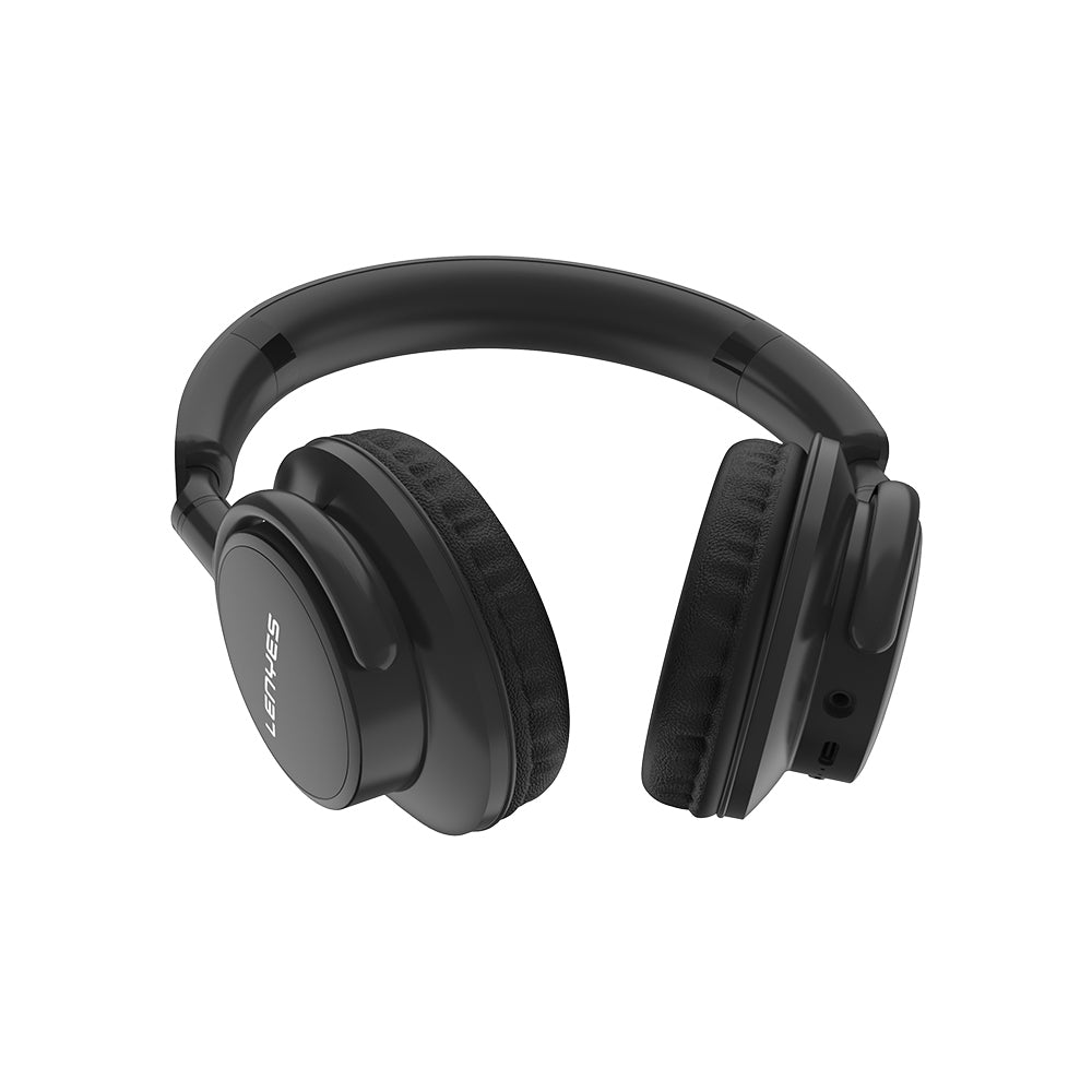 Lenyes LH80 Kulak Üstü Bluetooth Kulaklık v5.0 Siyah
