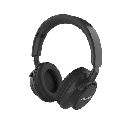 Lenyes LH80 Kulak Üstü Bluetooth Kulaklık v5.0 Siyah