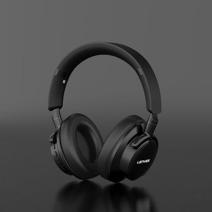 Lenyes LH80 Kulak Üstü Bluetooth Kulaklık v5.0 Siyah
