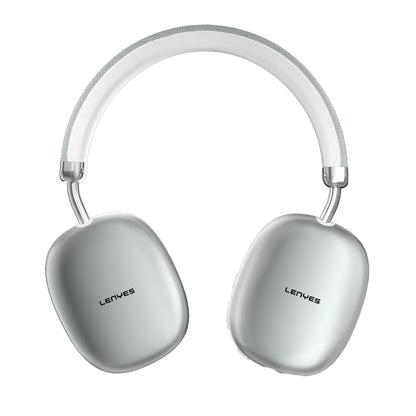 Lenyes LH81 Gürültü Engelleyici Hi-Fi Stereo Kulak Üstü Bluetooth Kulaklık v5.3 Gümüş