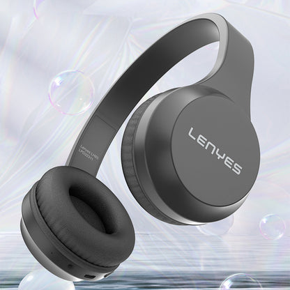 Lenyes LH85 Çift Kanal Stereo Kulak Üstü Bluetooth Kulaklık v5.3 Siyah