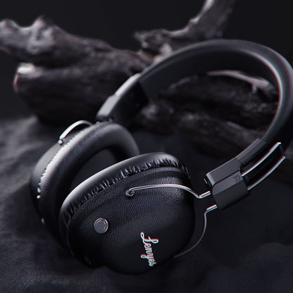 Lenyes LH86 Hi-Fi Ses Kaliteli Kulak Üstü Bluetooth Kulaklık v5.4 Siyah